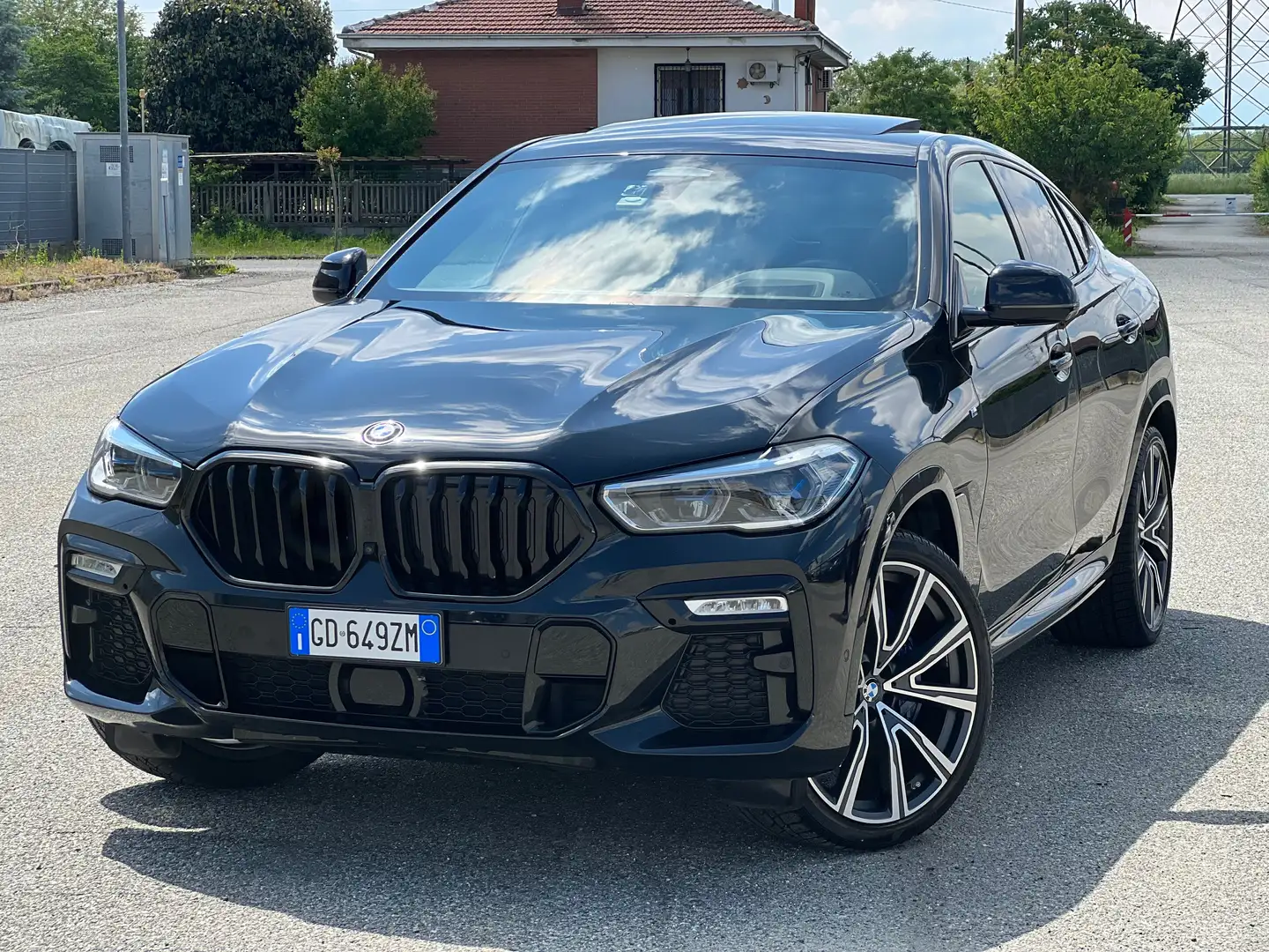 BMW X6 X6 xdrive30d mhev 48V Msport auto Nero - 1