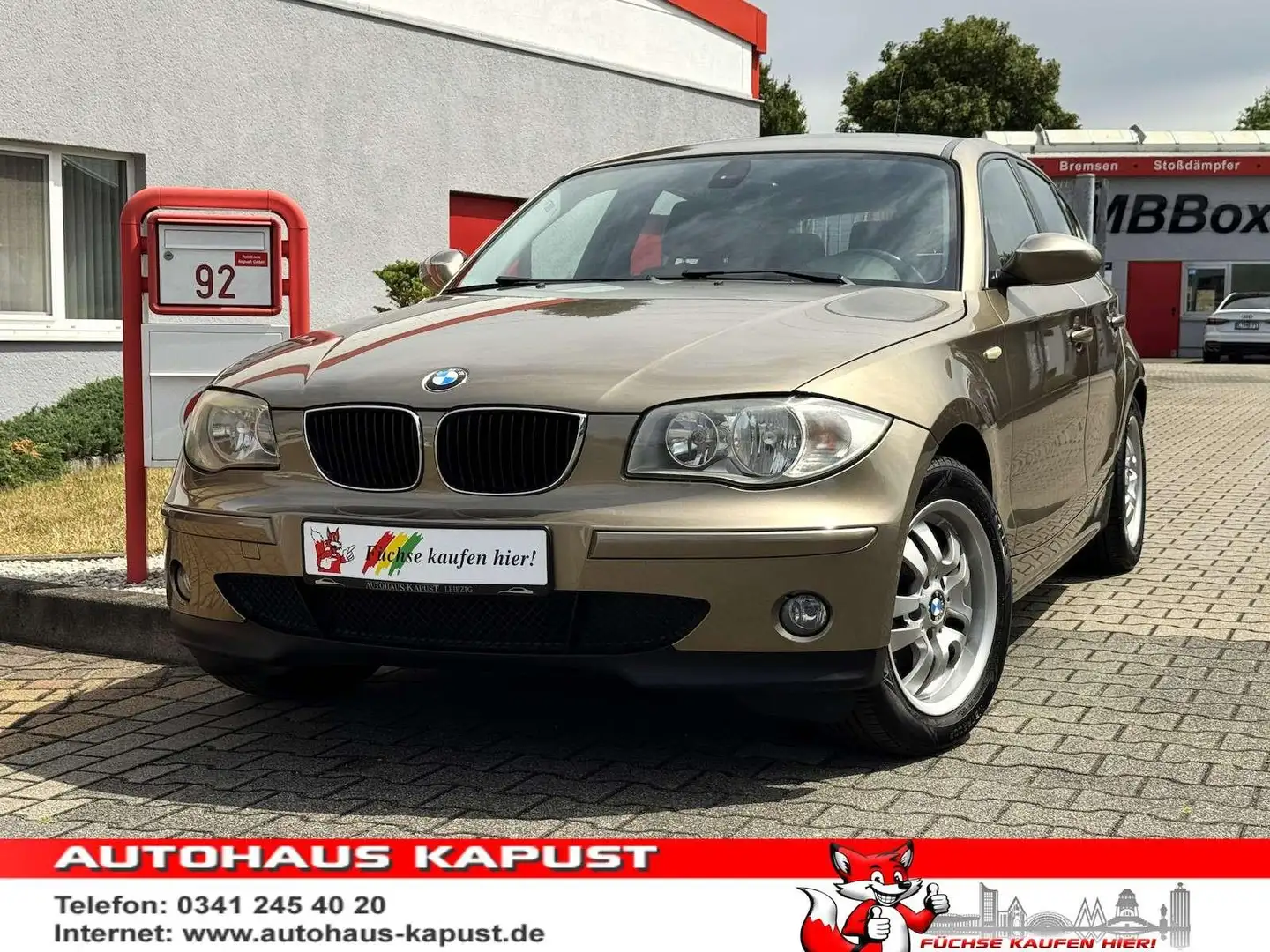 BMW 116 Reihe 116i /Klima/AHK/kein Rost Brun - 1