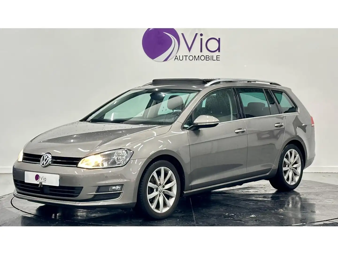 Volkswagen Golf 1.4 TSI 150 CARAT / TOIT OUVRANT / GPS Gris - 1