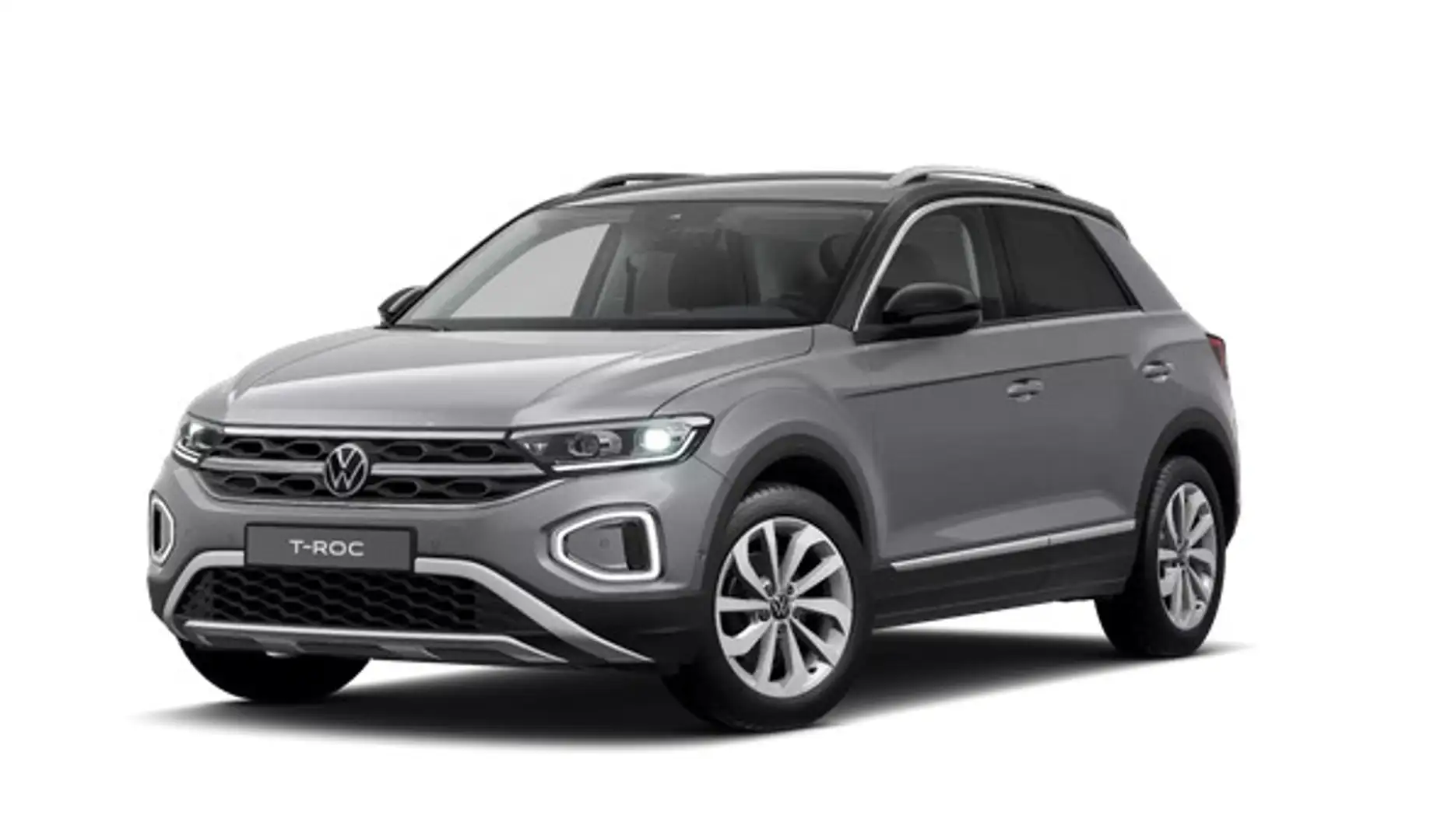 Volkswagen T-Roc 1.5 TSI DSG Style | NAVI | LED | ACC | AHK Grau - 2