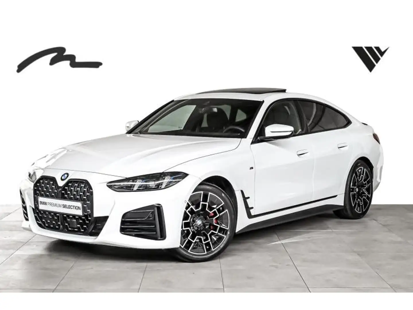 BMW 420 i- 2 ans/jaar garantie-NEW PRICE:78.493€ Blanc - 1