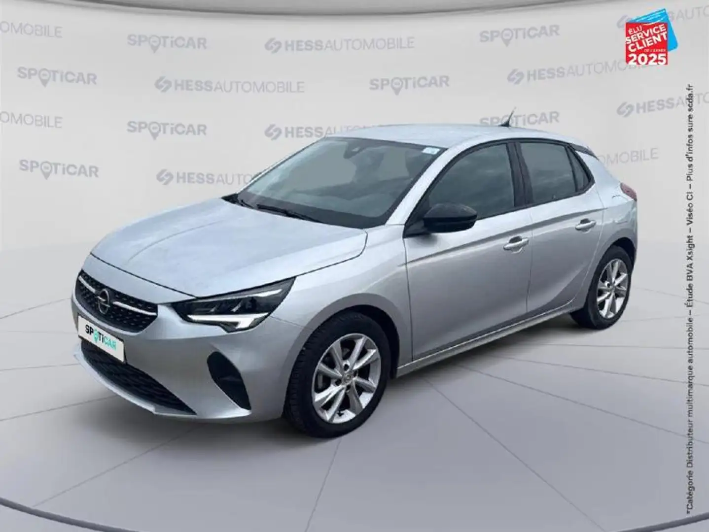 Opel Corsa-e 1.2 75ch Elegance Business Gris - 1