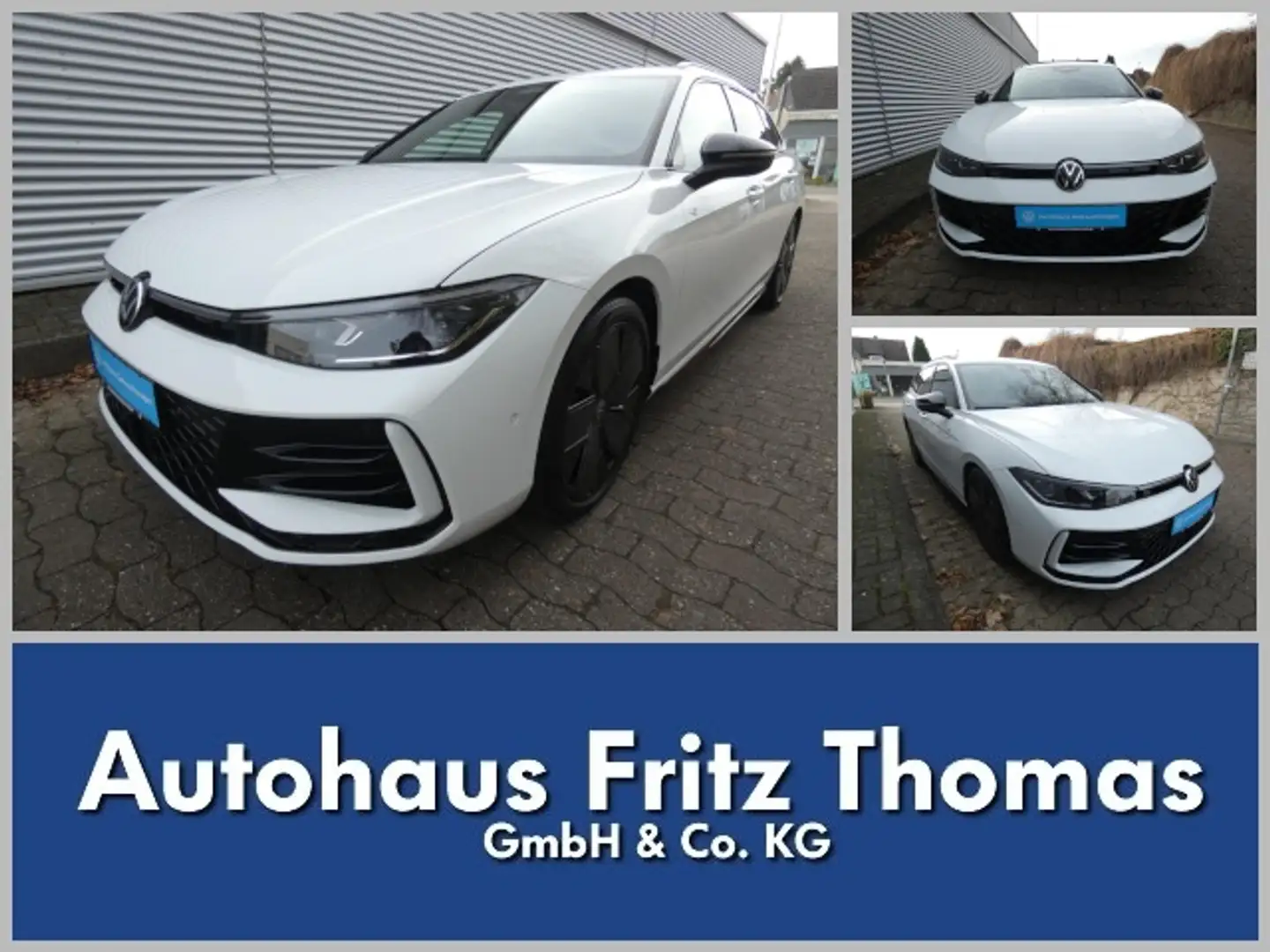 Volkswagen Passat Variant 2.0 TDI DSG R-Line LED Navi AHK RKamera Klima Weiß - 1