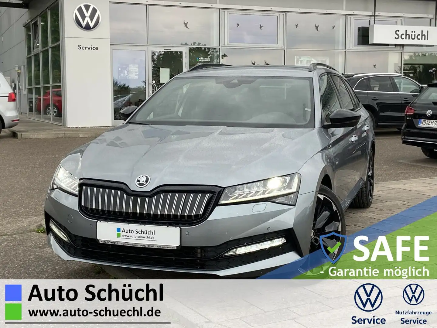Skoda Superb Combi iV 1.4 TSI DSG Sportline 19"+EL-SIT Grau - 1