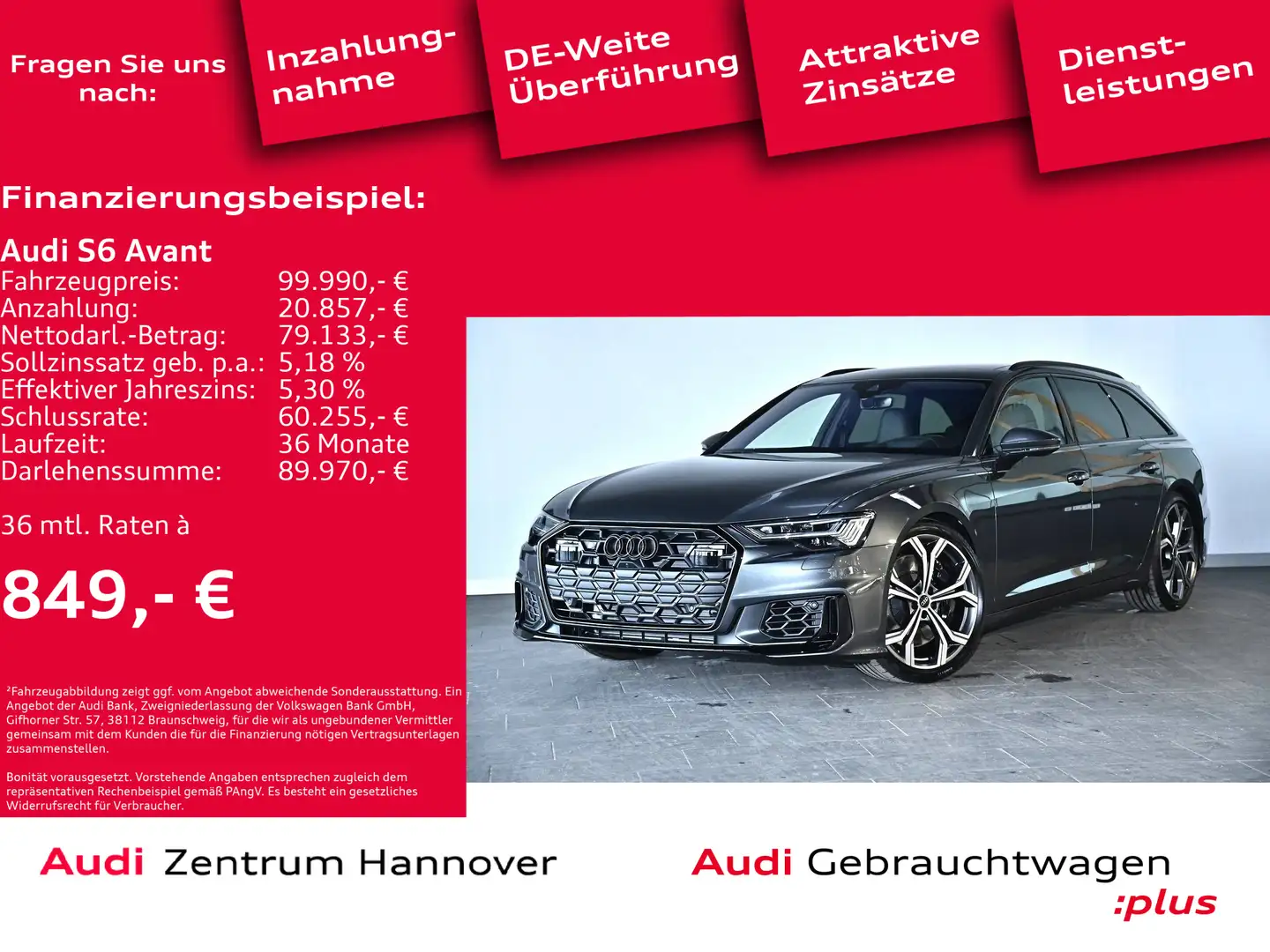 Audi S6 TDI tiptro nic Gris - 2