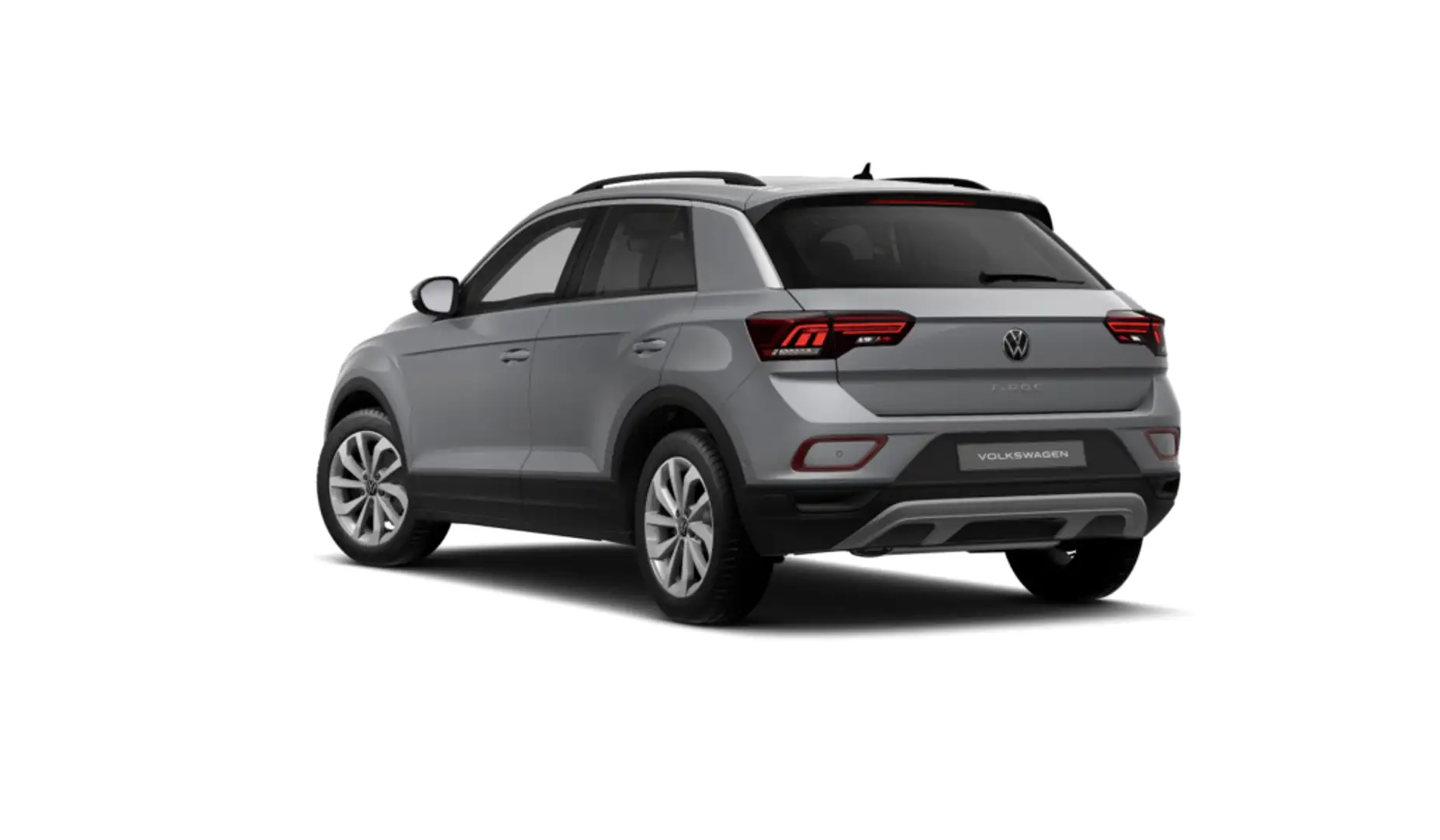 Volkswagen T-Roc 1.5 TSI Más DSG7 110KW Plateado - 2