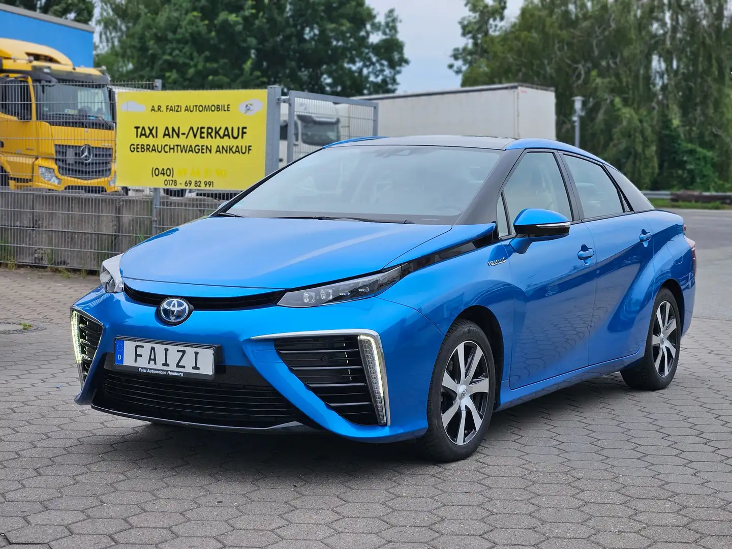 Toyota Mirai Navi Kamera Leder Spurhalteassistent Voll Blu/Azzurro - 2