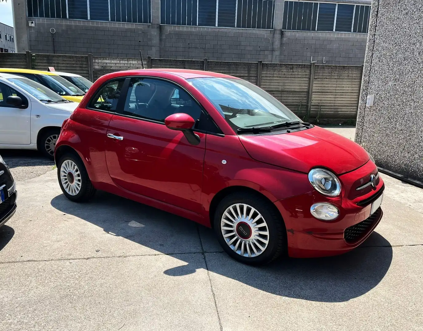 Fiat 500 1.2 Lounge 69cv *NEOPATENTATI* Rouge - 1