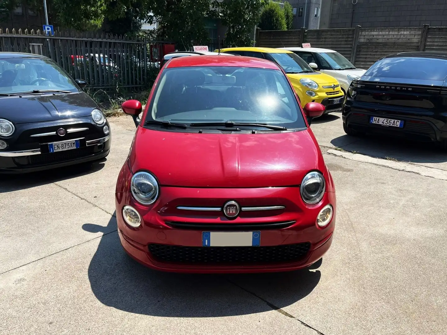 Fiat 500 1.2 Lounge 69cv *NEOPATENTATI* Rouge - 2