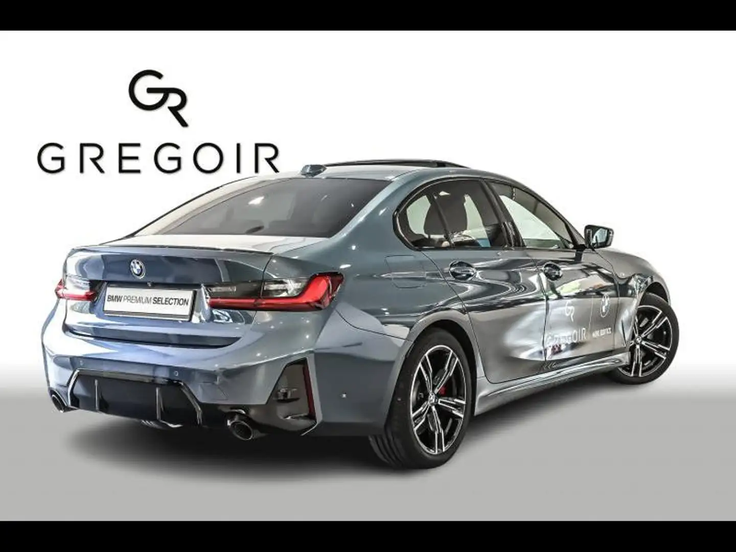 BMW 318 Msport|H&K|Dass|Cam|Pano|TH|Co Bleu - 2