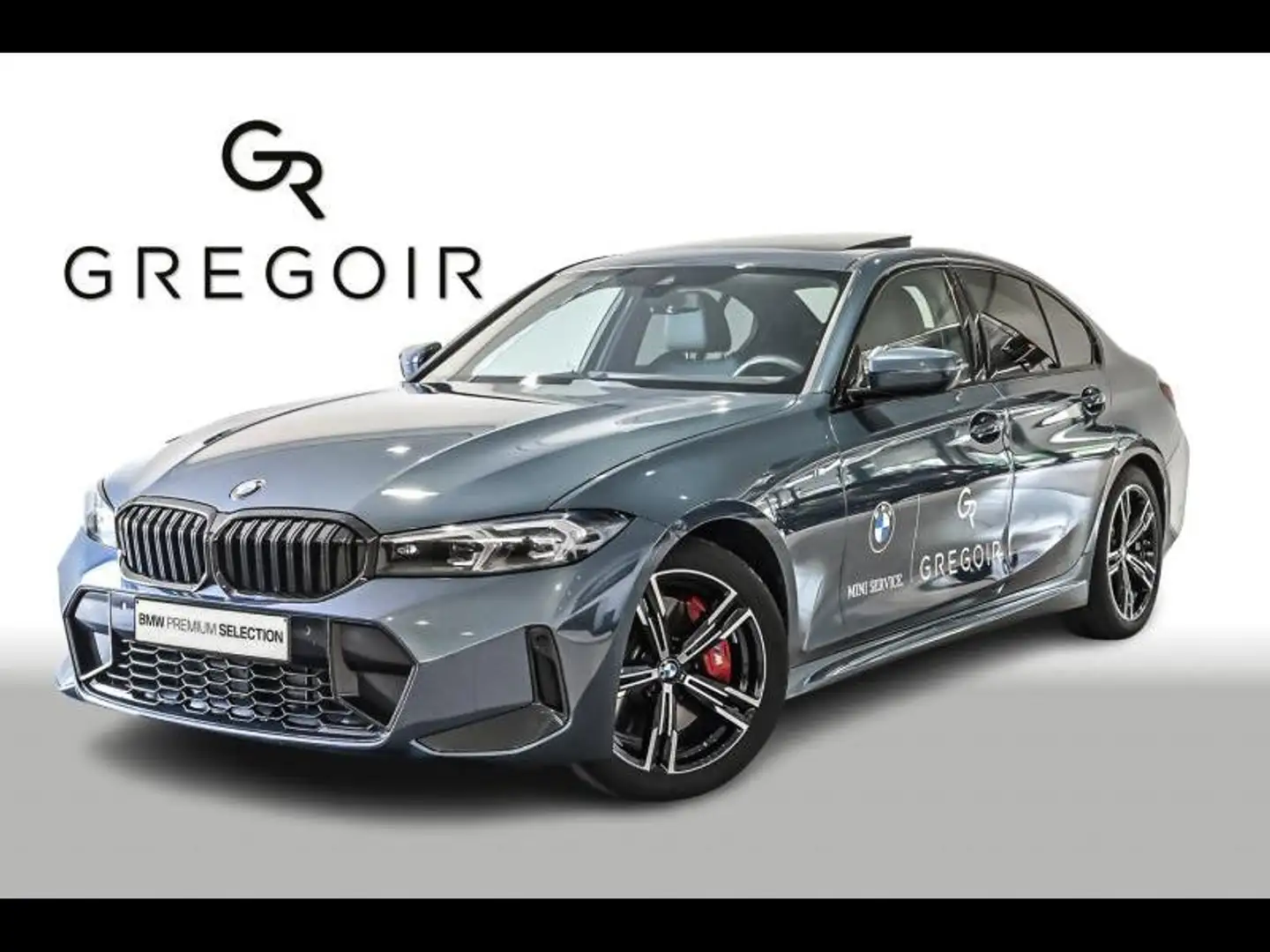 BMW 318 Msport|H&K|Dass|Cam|Pano|TH|Co Bleu - 1