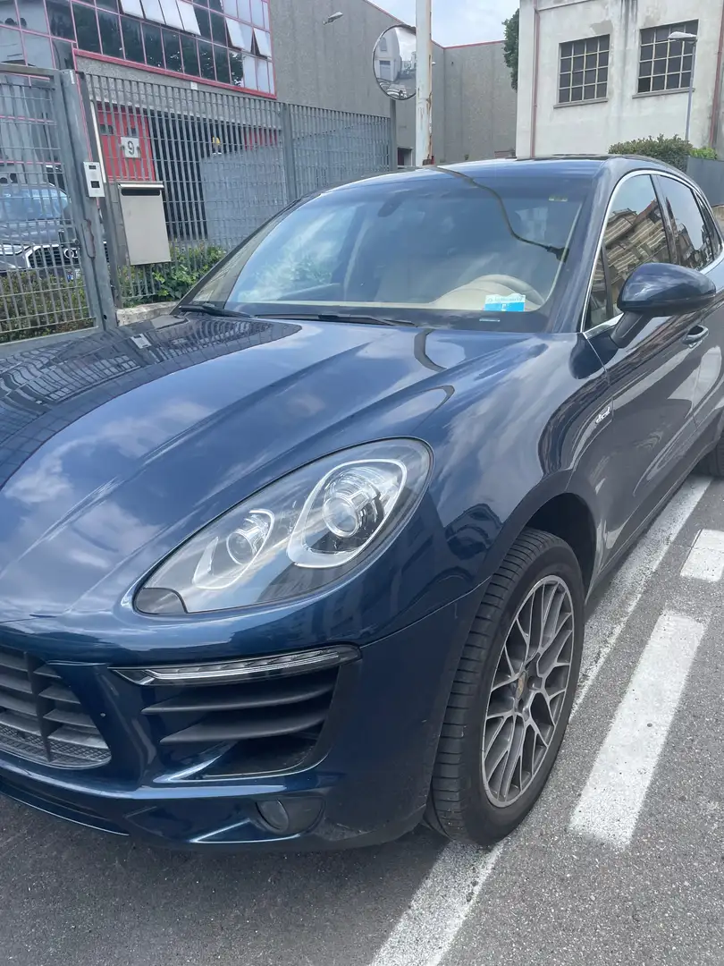 Porsche Macan Macan I 2014 3.0d S 250cv pdk Blu/Azzurro - 2