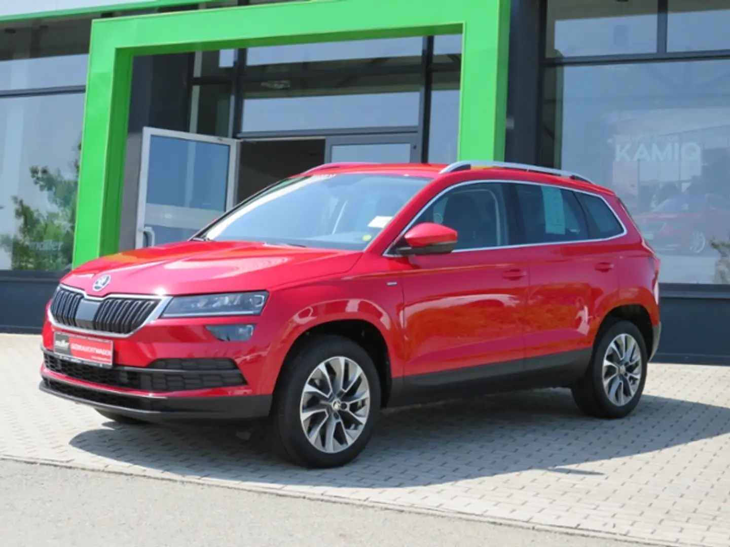 Skoda Karoq Clever 1.0TSI 81kW SHZ LED KESSY Rouge - 2