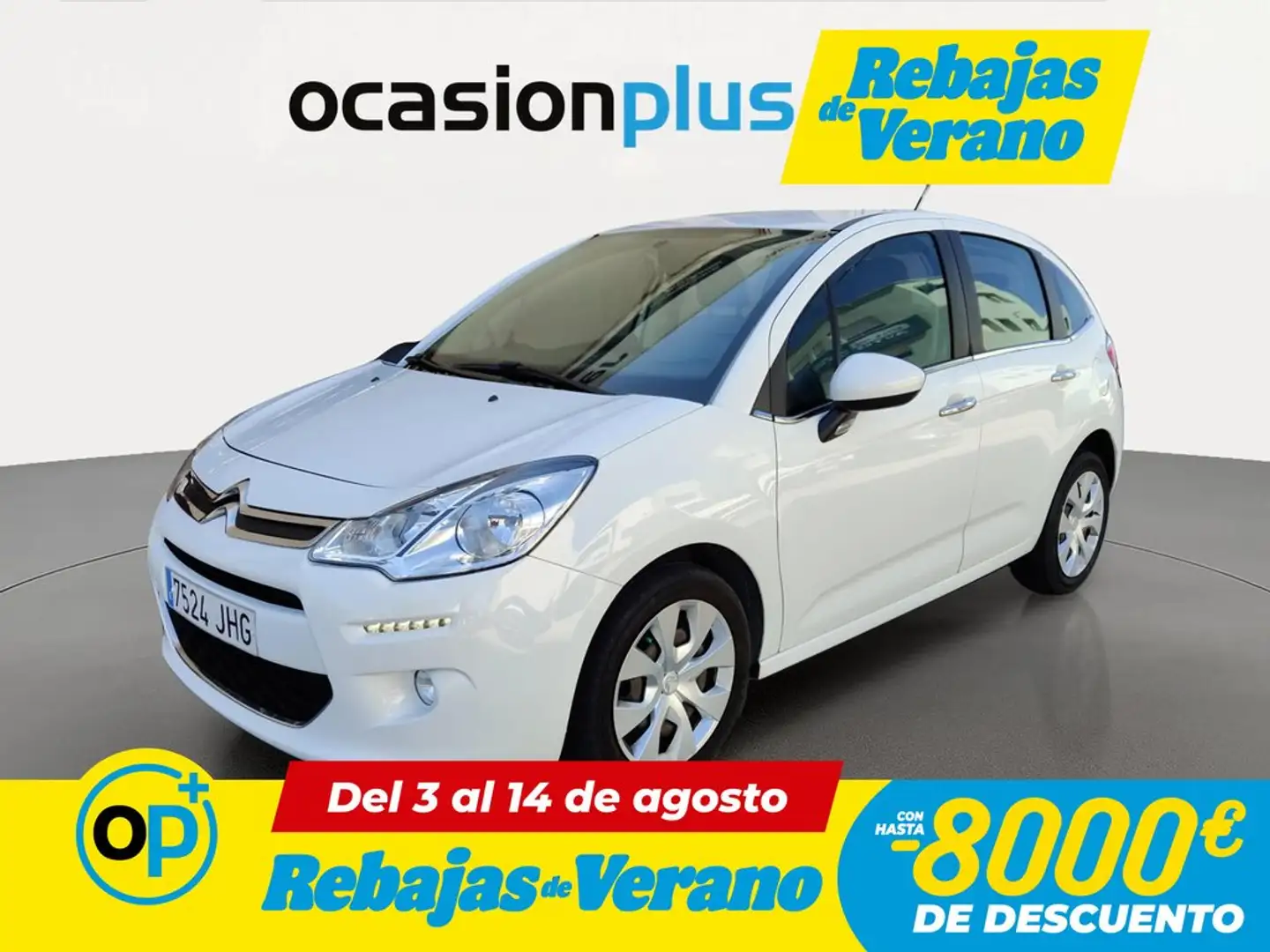 Citroen C3 1.2 PureTech Tonic 82 Blanco - 1