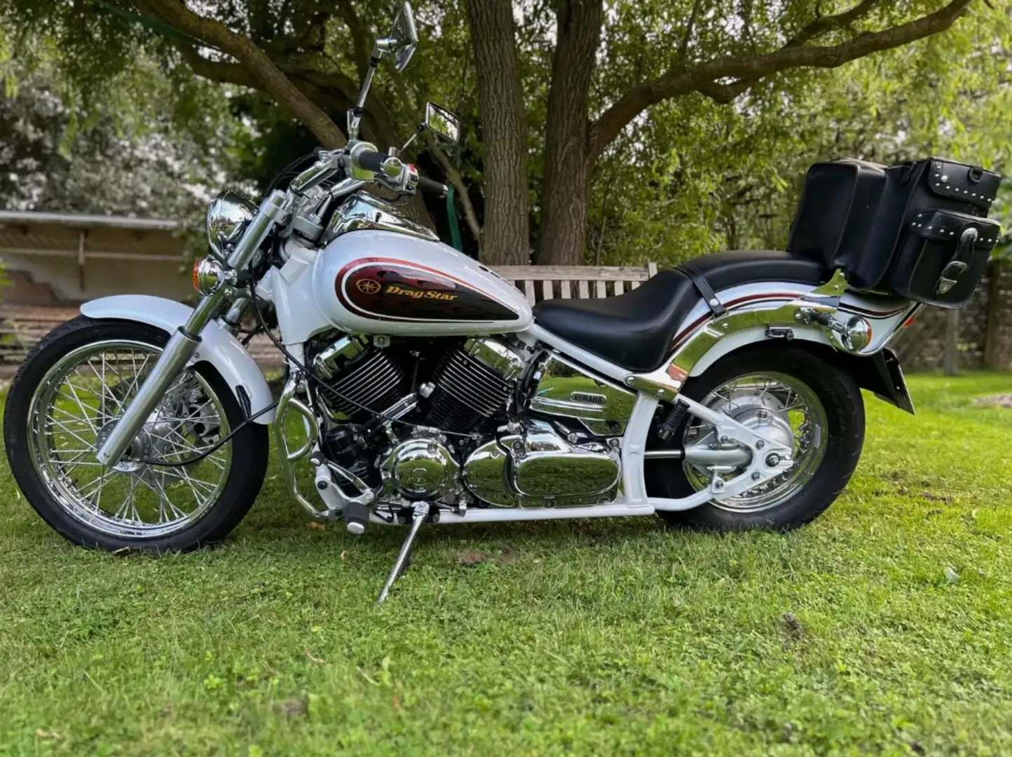 Yamaha XVS 650 Alb - 1