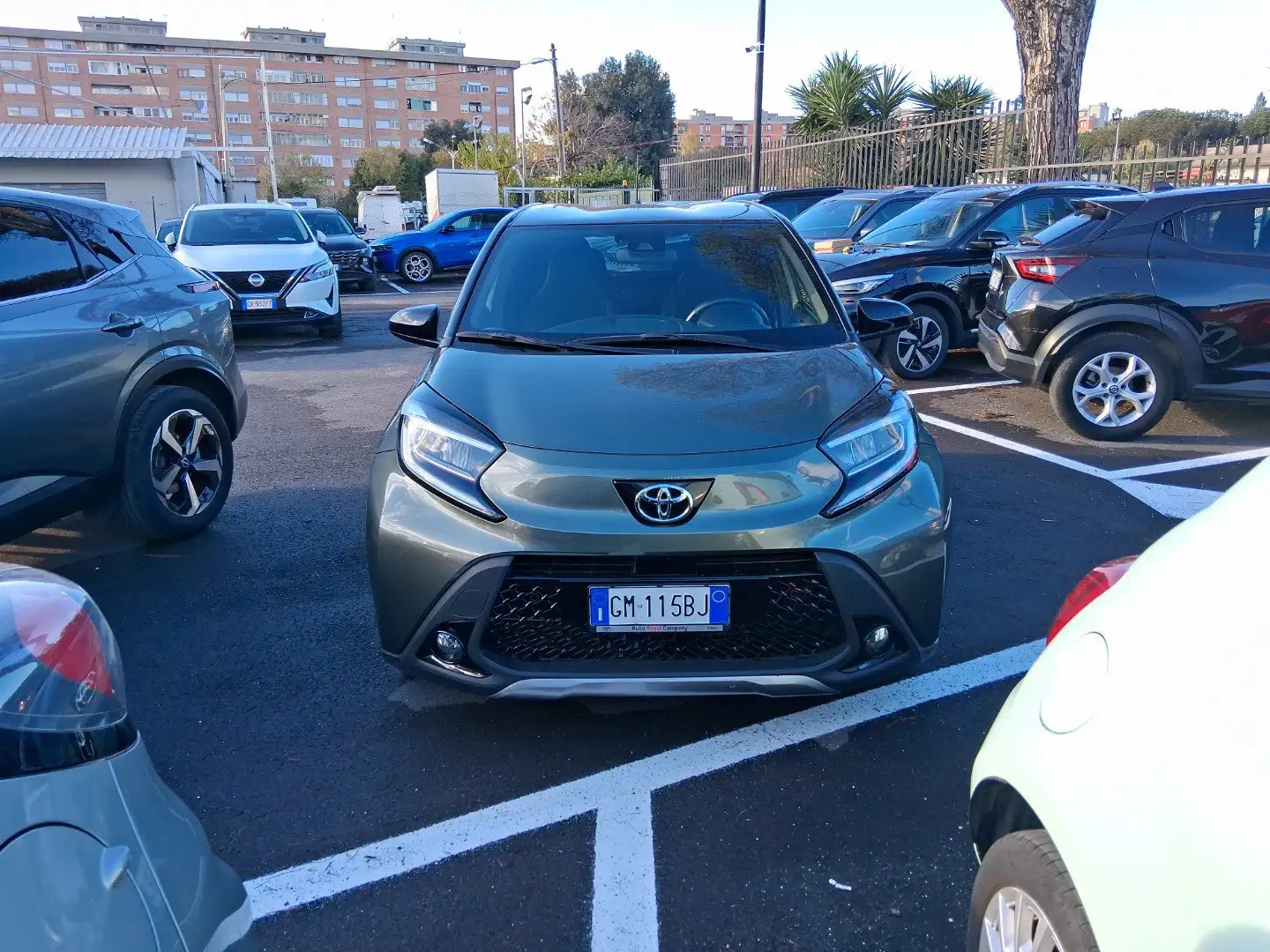 Toyota Aygo X Aygo X 1.0 VVT-i 72 CV 5 porte Lounge S-CVT Verde - 2