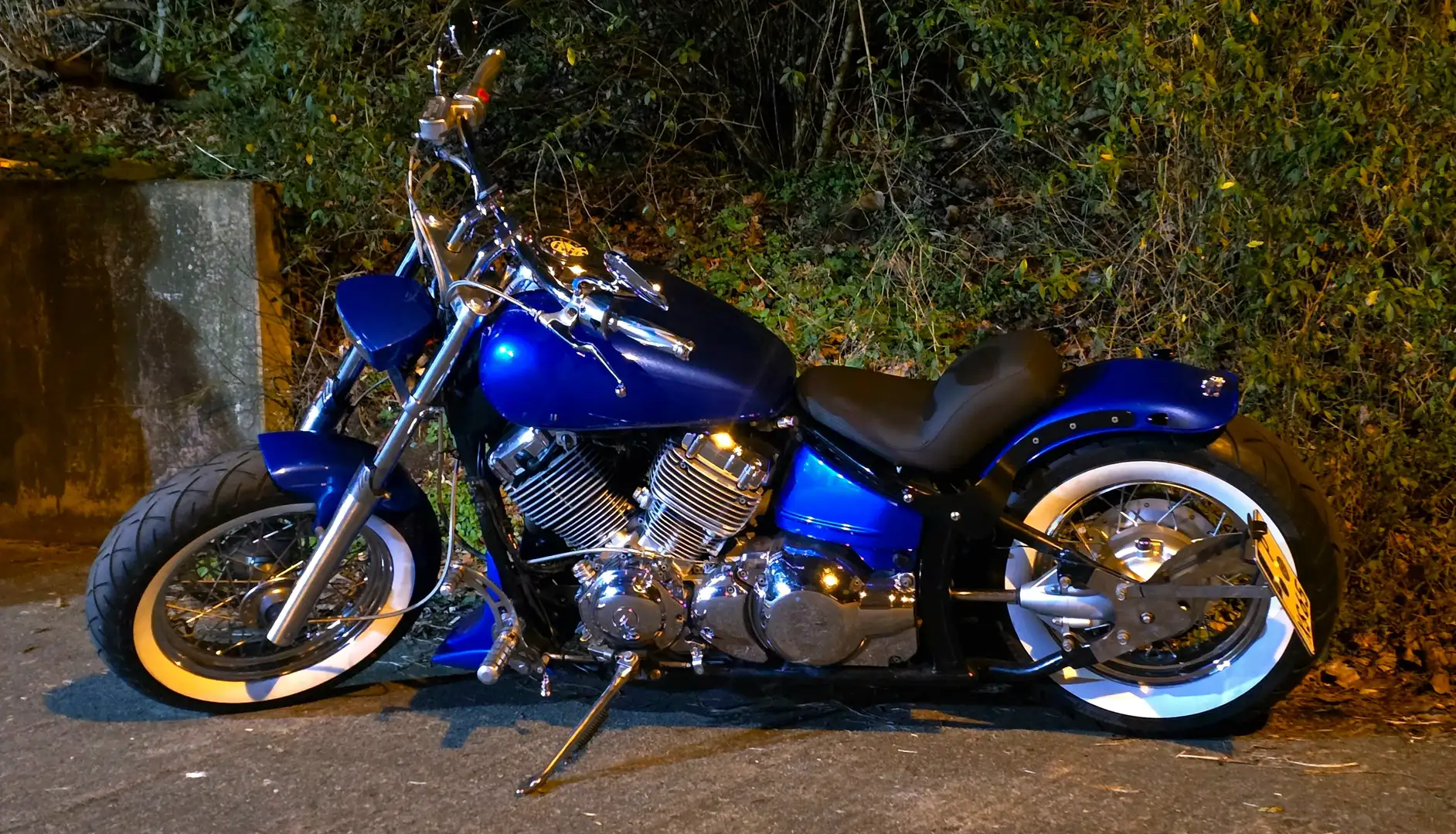 Yamaha XVS 650 Mavi - 2