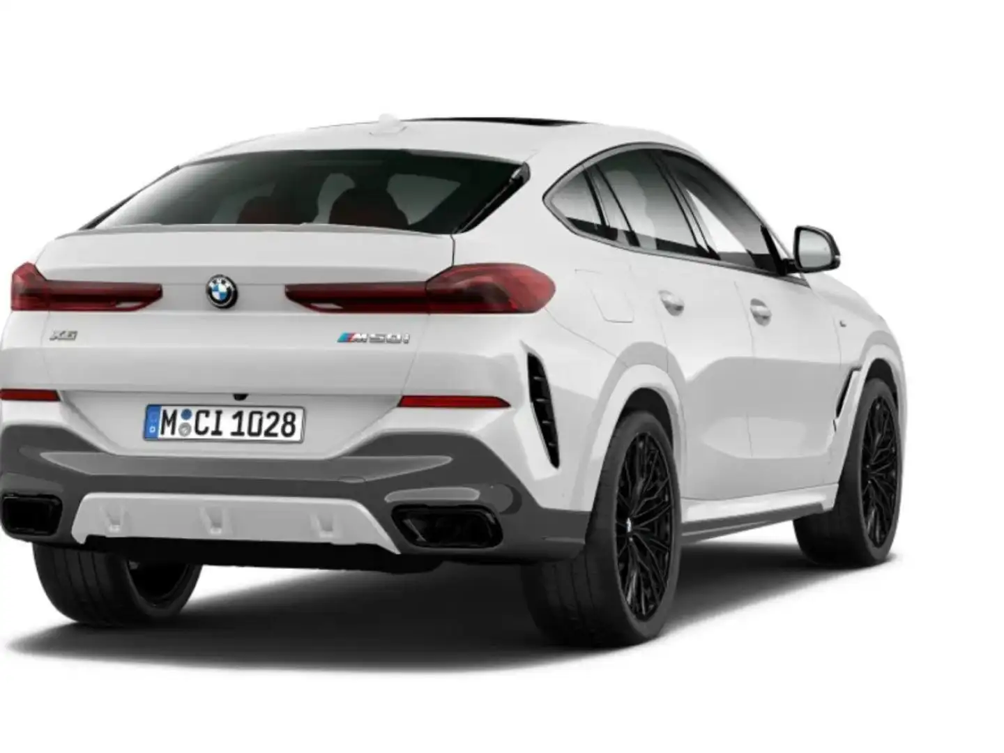 BMW X6 M 50i SkyLo IcGlow DAPro 360° StdHz KomfSi 22" Белый - 2