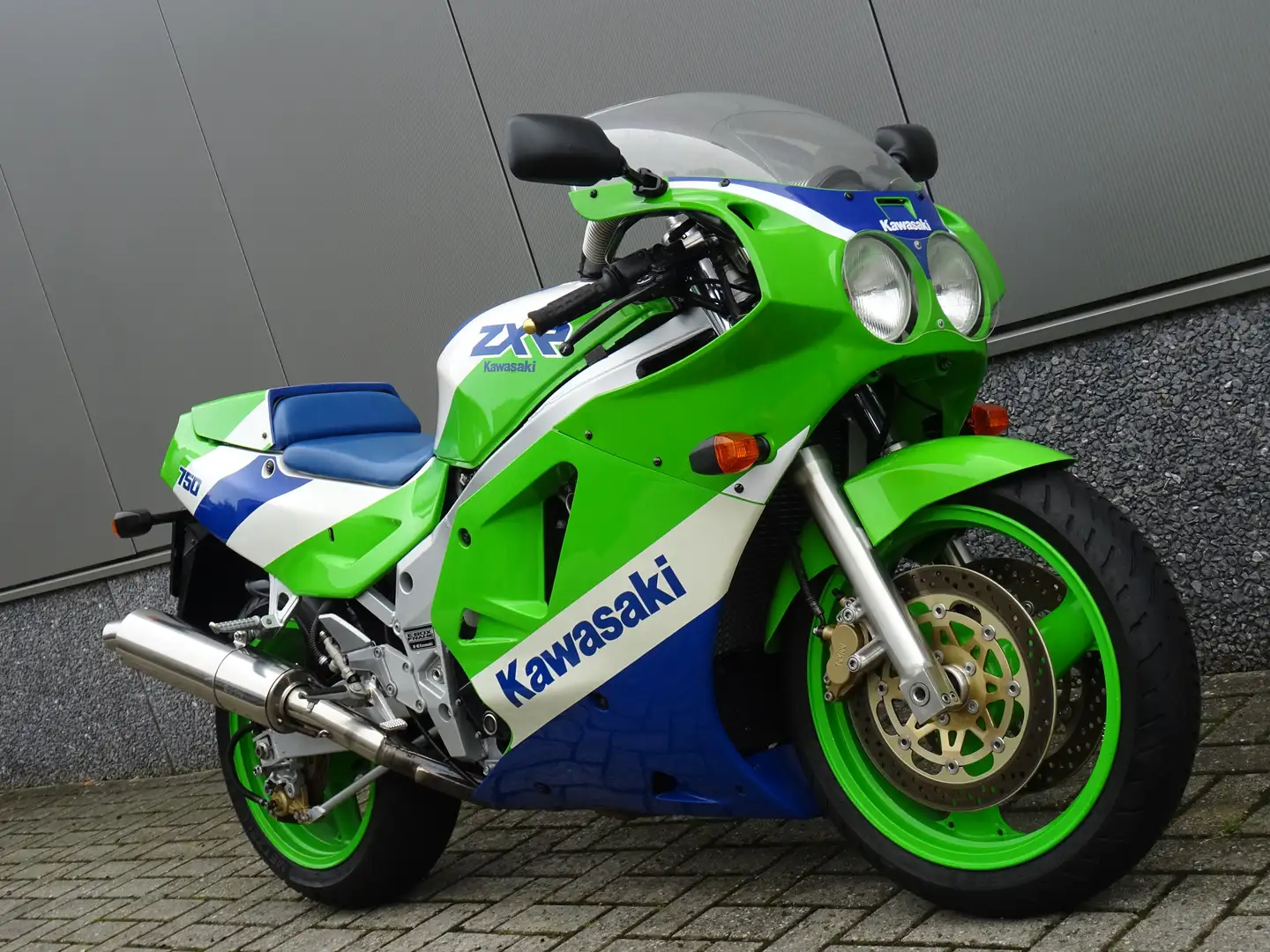 Kawasaki ZXR 750 Zelená - 2