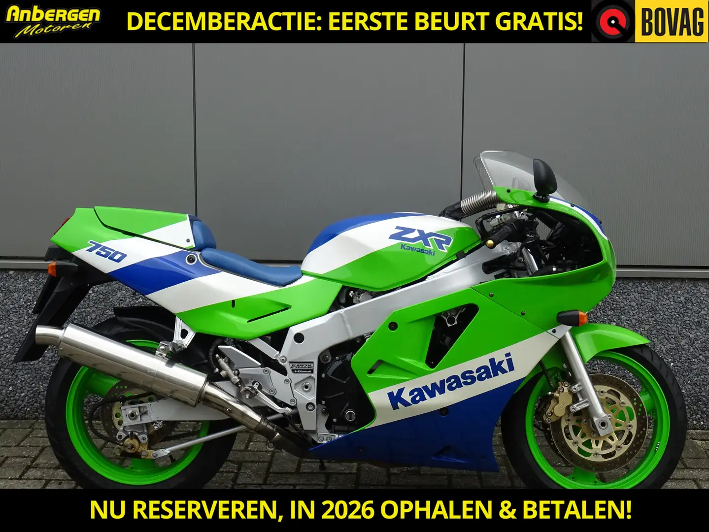 Kawasaki ZXR 750 Zelená - 1