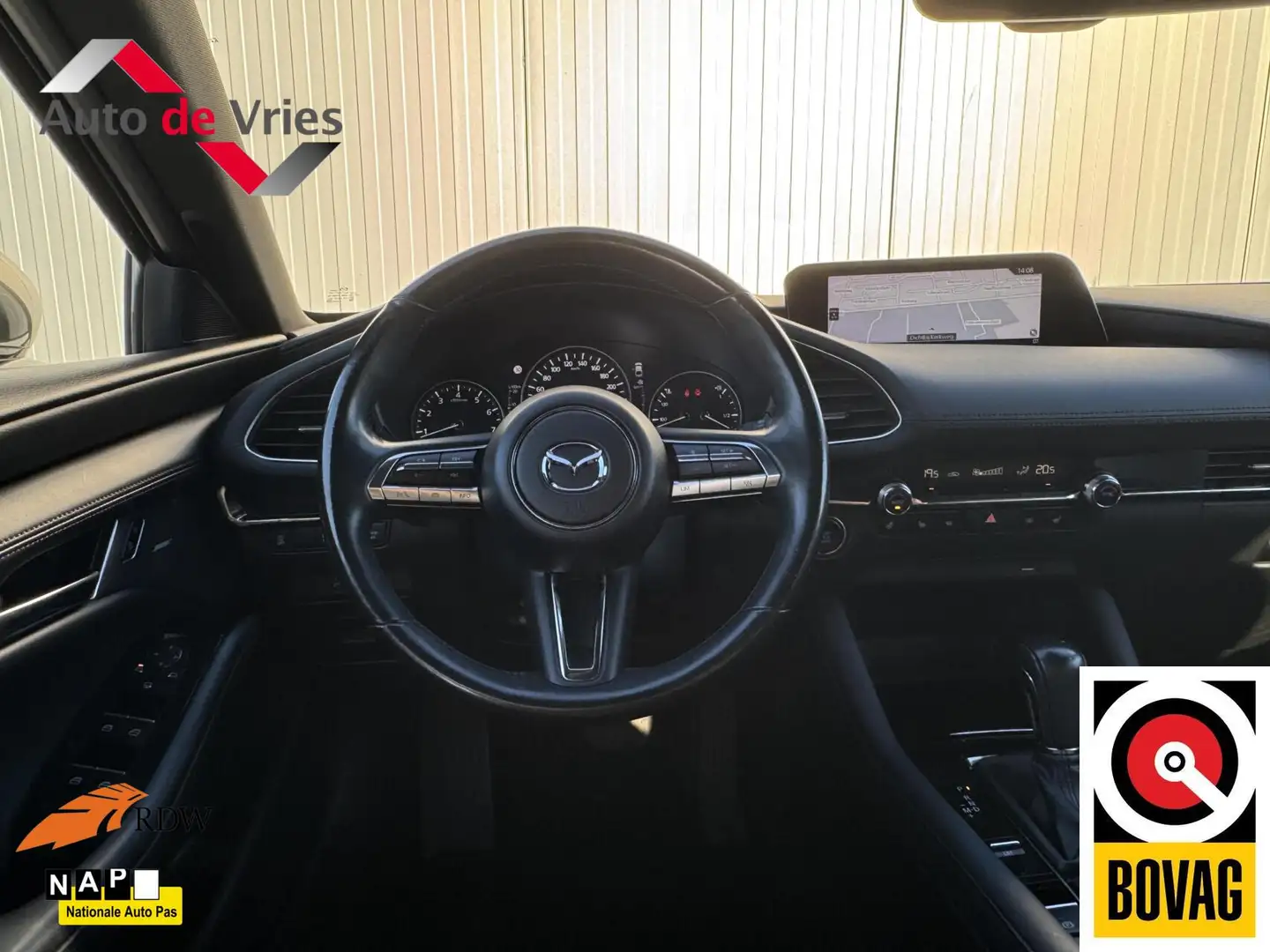 Mazda 3 2.0 e-SkyActiv-X M Hybrid 186 Luxury|Navi|Leder Grijs - 2