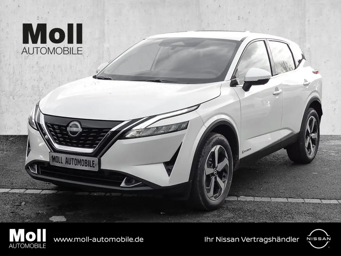 Nissan Qashqai N-Connecta 1.5 VC-T e-POWER 190 PS 4x2 Winter+Busi Bílá - 1