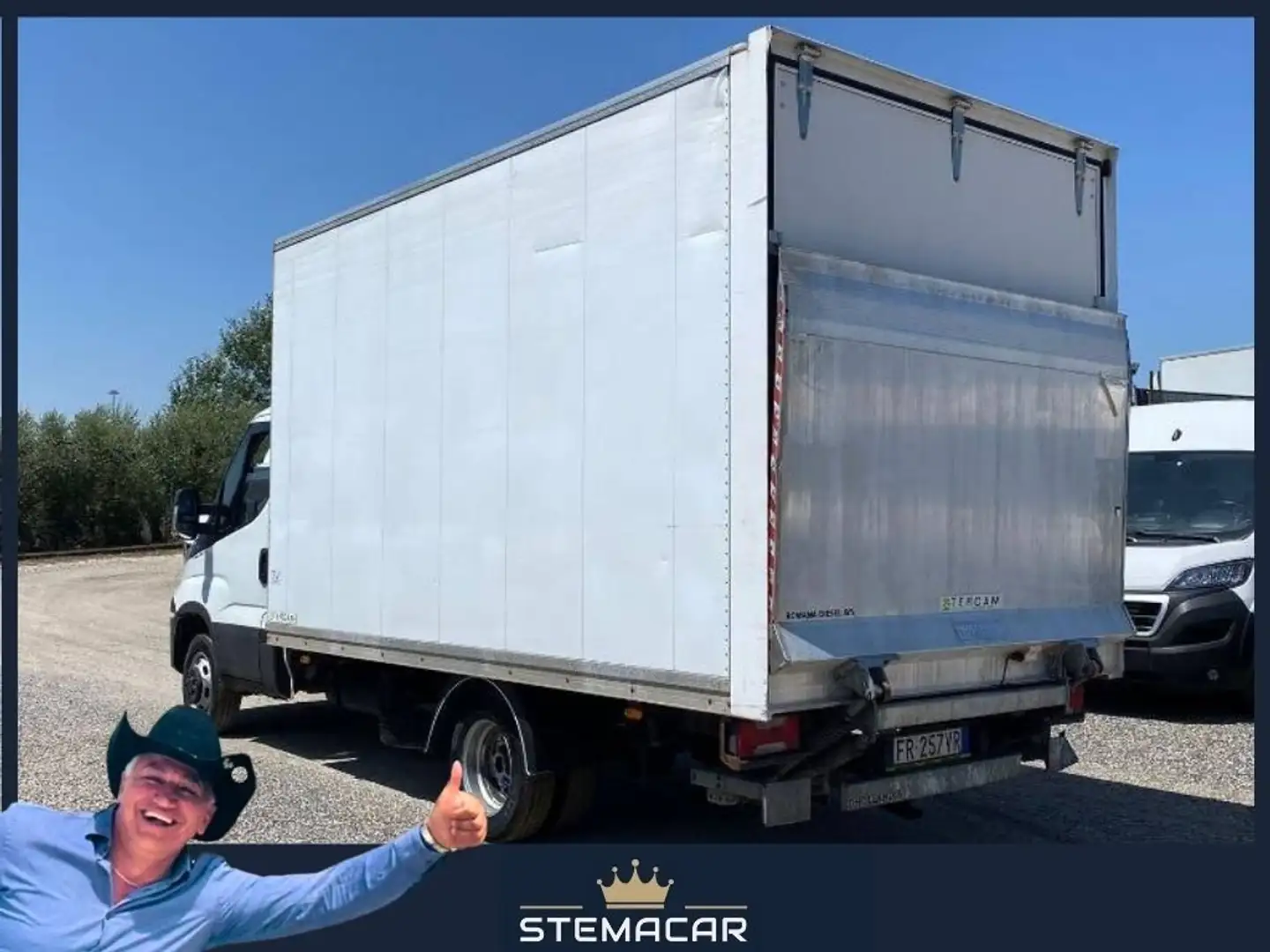 Iveco Daily 35 C14 3750 gemellato con sponda idraulica!! Wit - 1