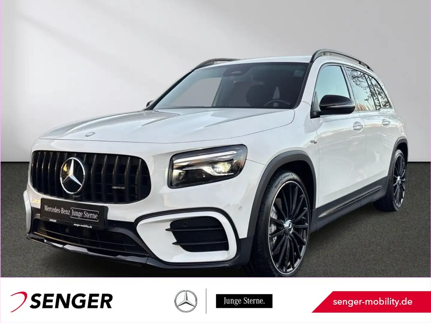 Mercedes-Benz GLB 35 AMG 4M Night I+II Multibeam-LED MBUX AHK Blanco - 1