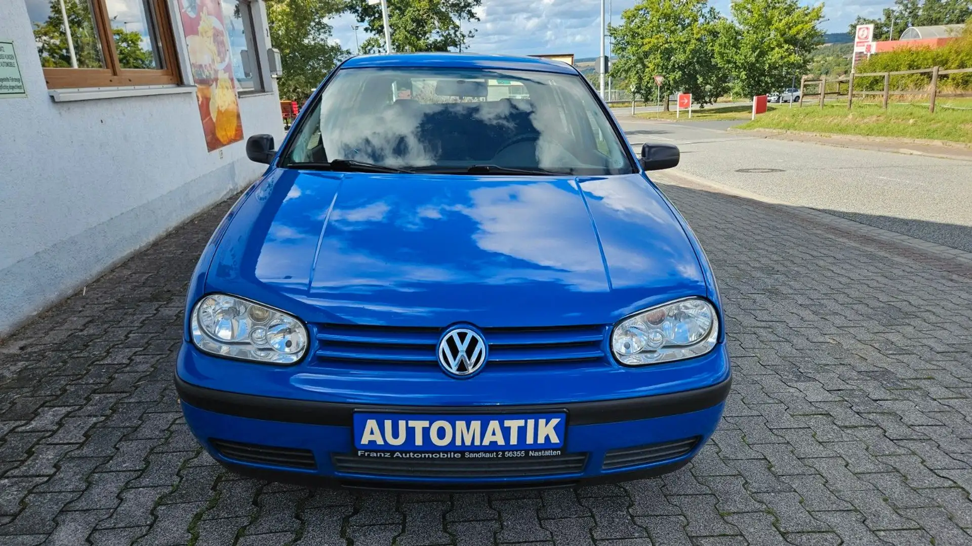Volkswagen Golf 1.6 Automatik, Klima, ALU, TÜV NEU Blau - 2