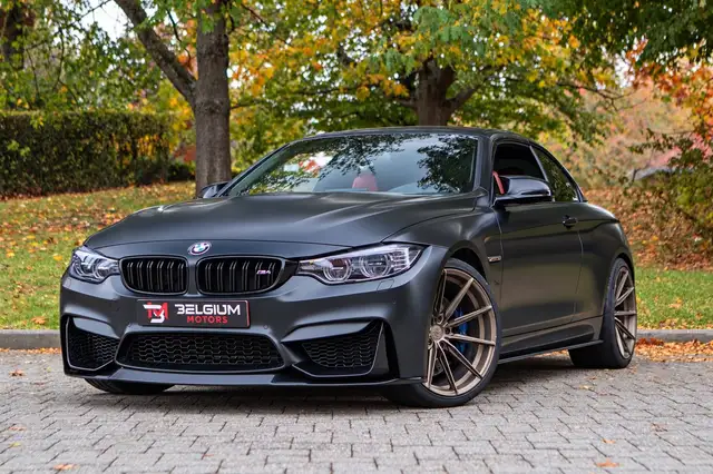 BMW M4 Cabriolet DKG - Frozen Black - Crankhub Renforcé - WF Forgées - CarPlay - 360° - 6 buttons