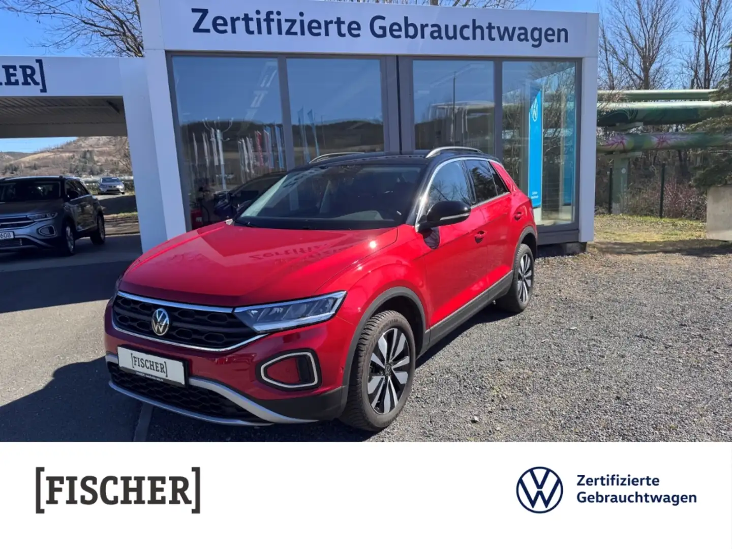 Volkswagen T-Roc 1.5TSI Move Navi LED AHK Standheizung DAB Rot - 1
