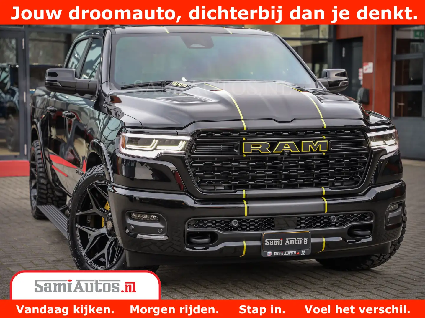 Dodge RAM 1500 Limited Night High Output 540HP 706Nm | All-i Schwarz - 2