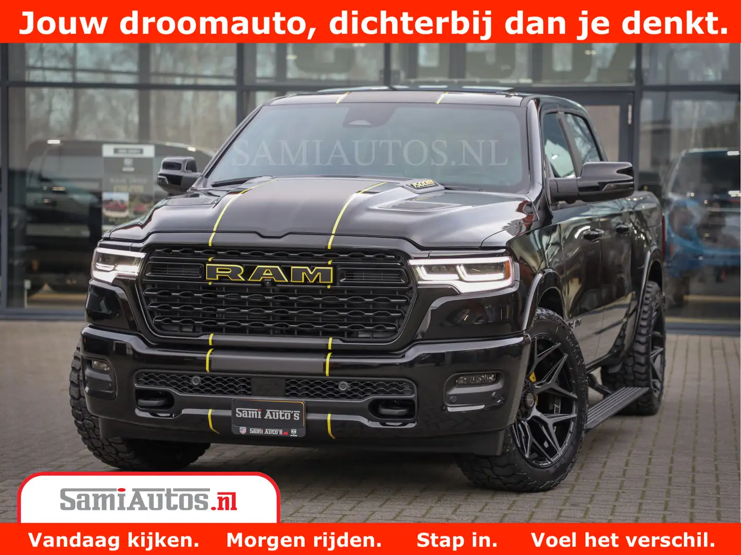 Dodge RAM 1500 Limited Night High Output 540HP 706Nm | All-i Schwarz - 1
