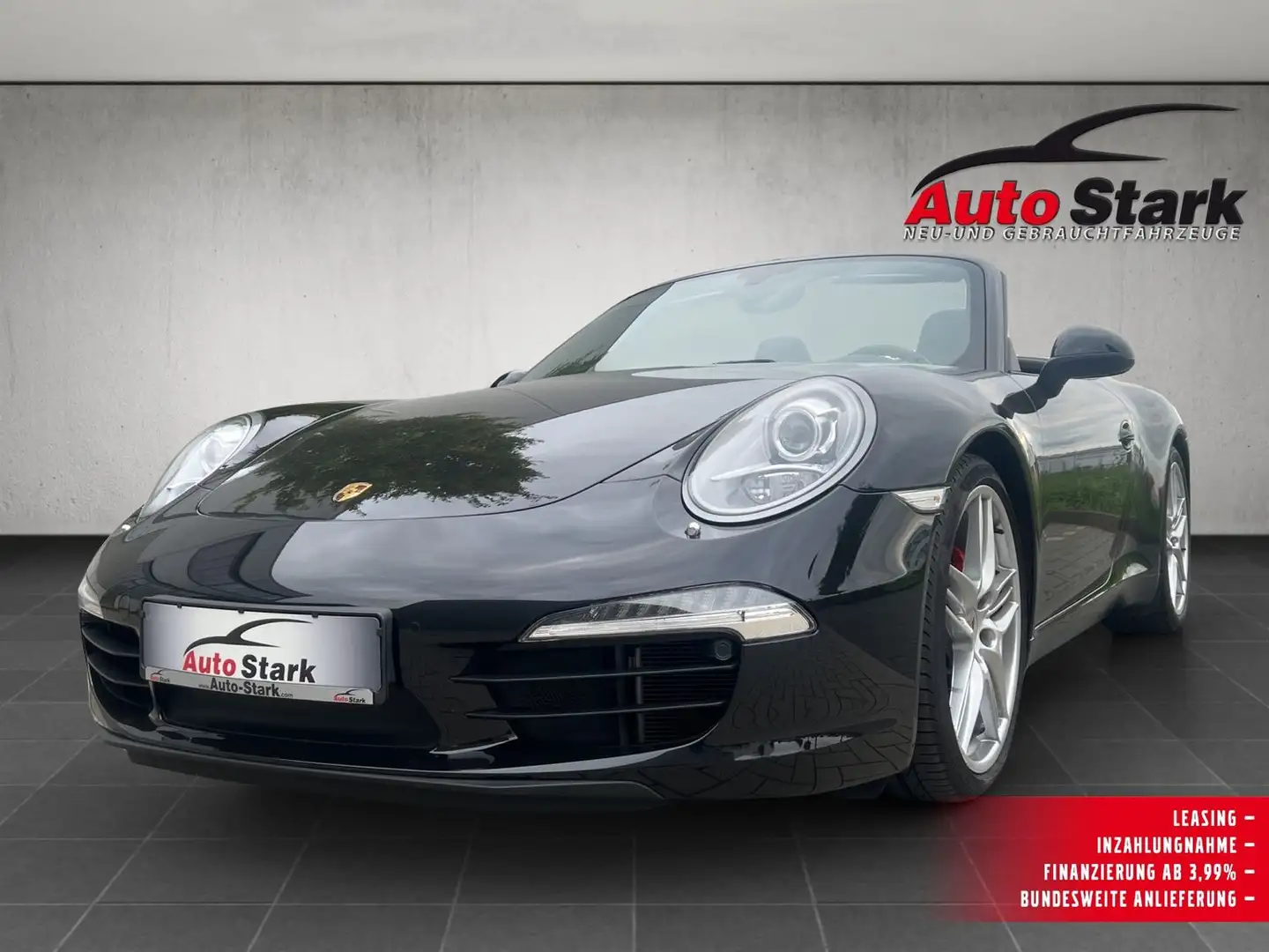 Porsche 991 Carrera S Cabriolet°Approved Garantie 09-2026°TV° Noir - 1