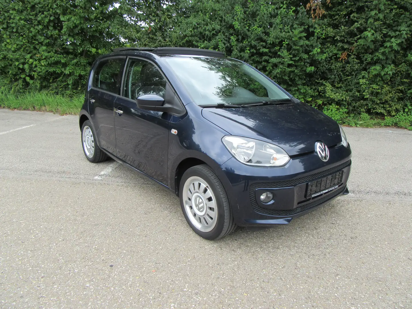 Volkswagen up! Up 5-Türer ASG high Sitzheizung- Leder Blau - 2