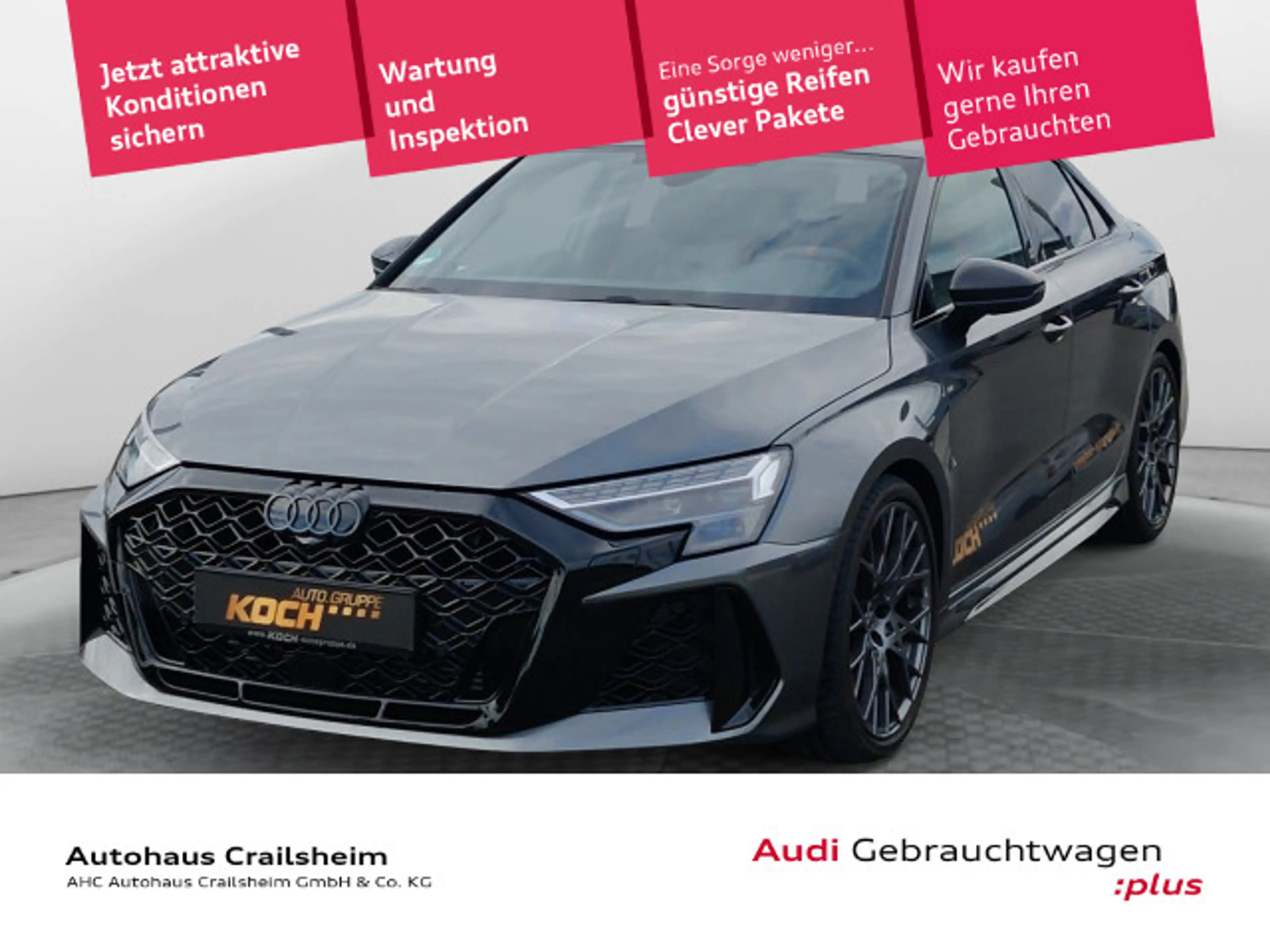 Audi RS3 2.5 TFSI q. S-Tronic, Matrix, Opt