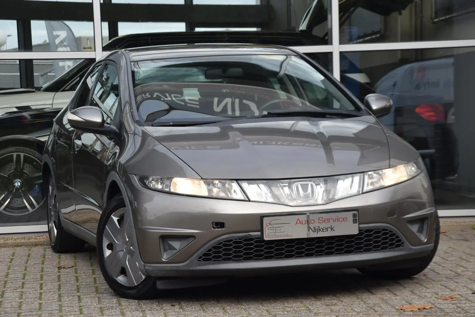 Honda Civic 1.4 Comfort Airco Elek. Ramen Cd 1ste Eigenaar Gris - 1