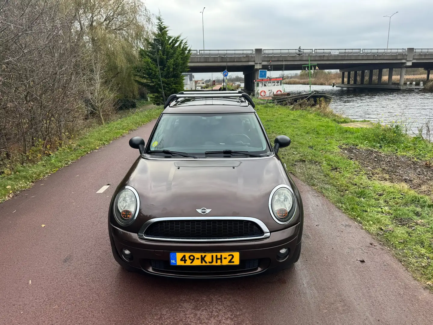 MINI One Clubman Mini 1.4 Anniversary MK II|Luxe|Pano| Bruin - 2