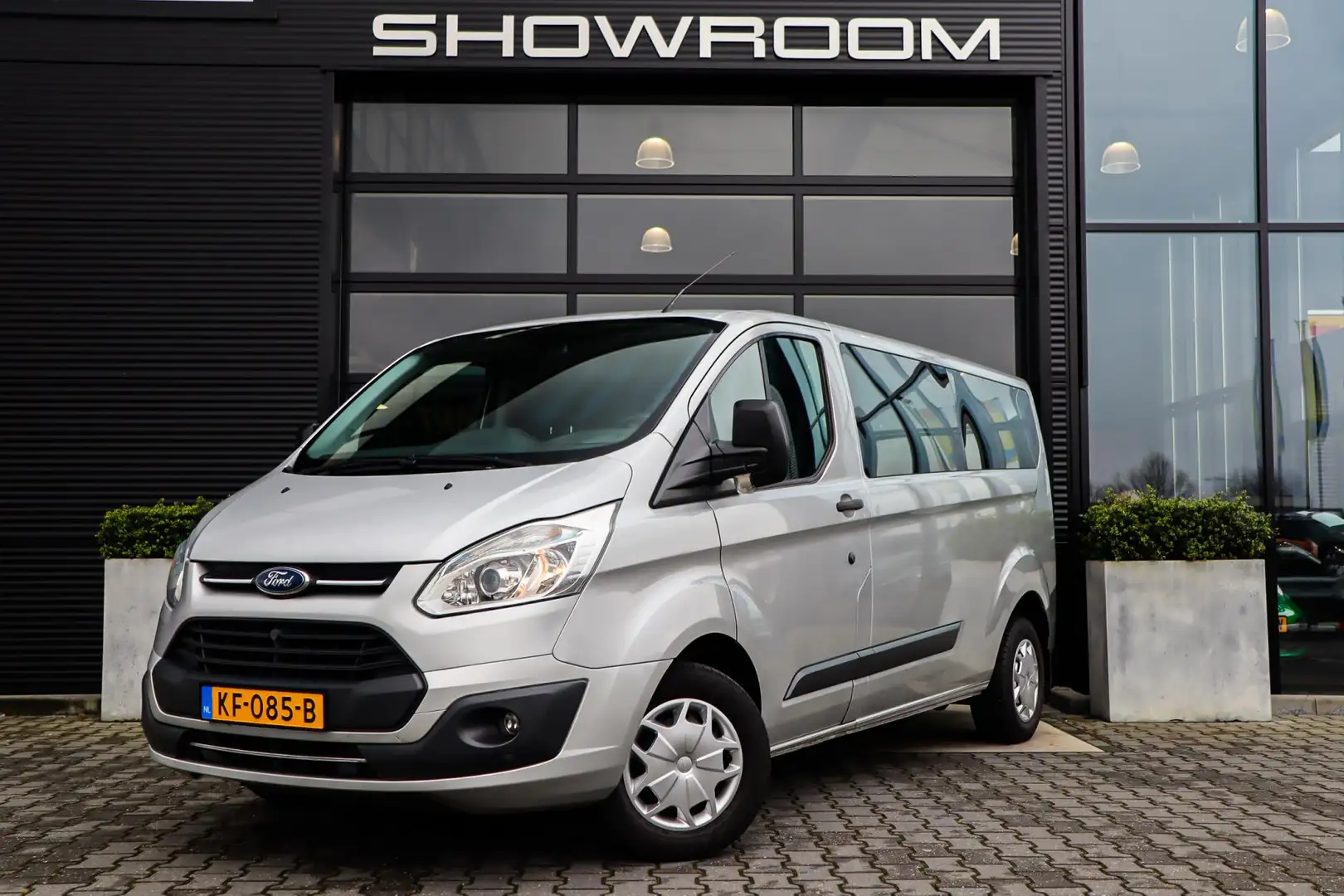 Ford Transit Custom 310 2.0 TDCI L2H1, 9-persoons, Airco, Cruise, Euro Szary - 2