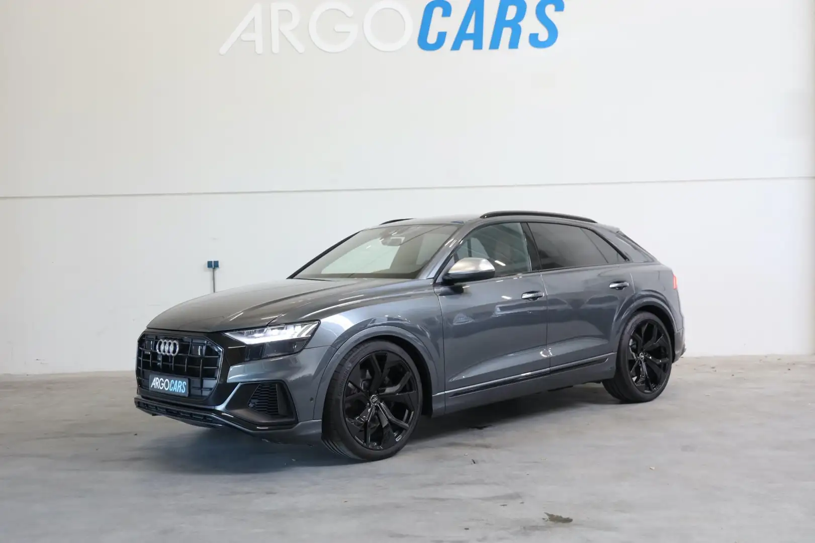 Audi Q8 4.0 TFSI SQ8 QUATTRO MATRIX LED RED LEDER INTERIOR Grijs - 1