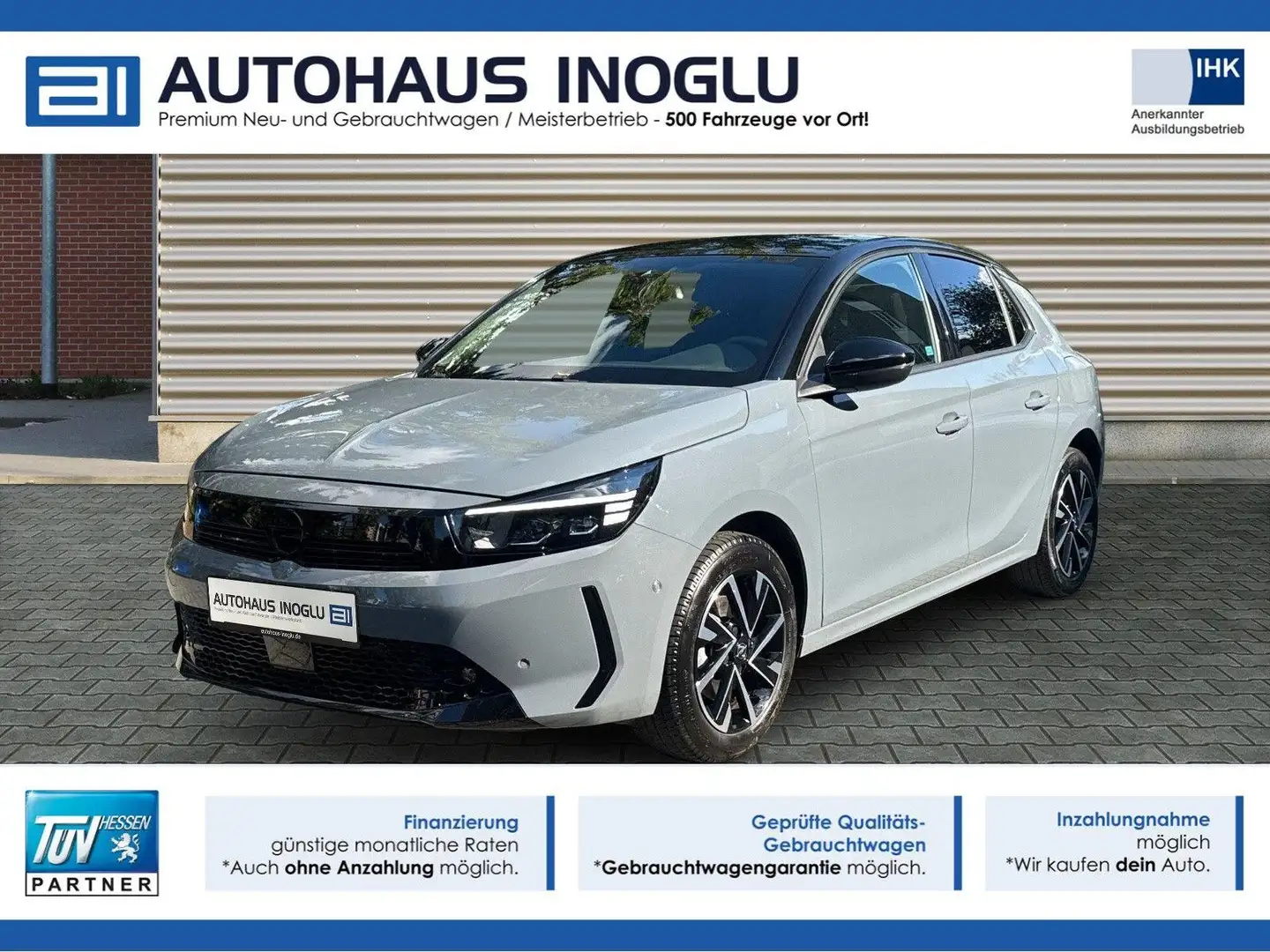 Opel Corsa Opel Corsa 1.2 GS Navi Pro+Lenk/SHZ+R-Kam+ Grau - 1