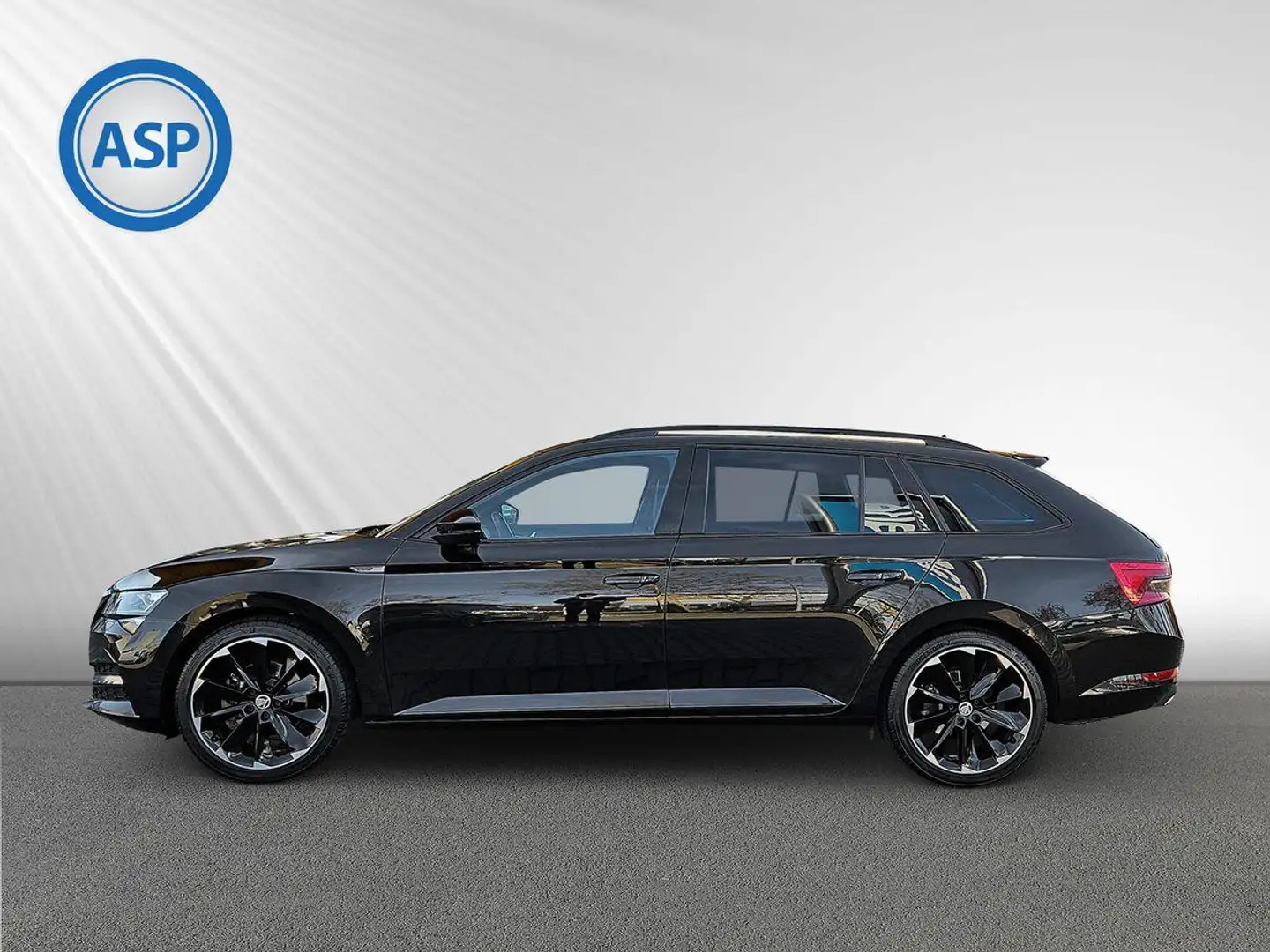 Skoda Superb 2.0 TDI "Sportline" KEYLESS STHZG LEDER Czarny - 2