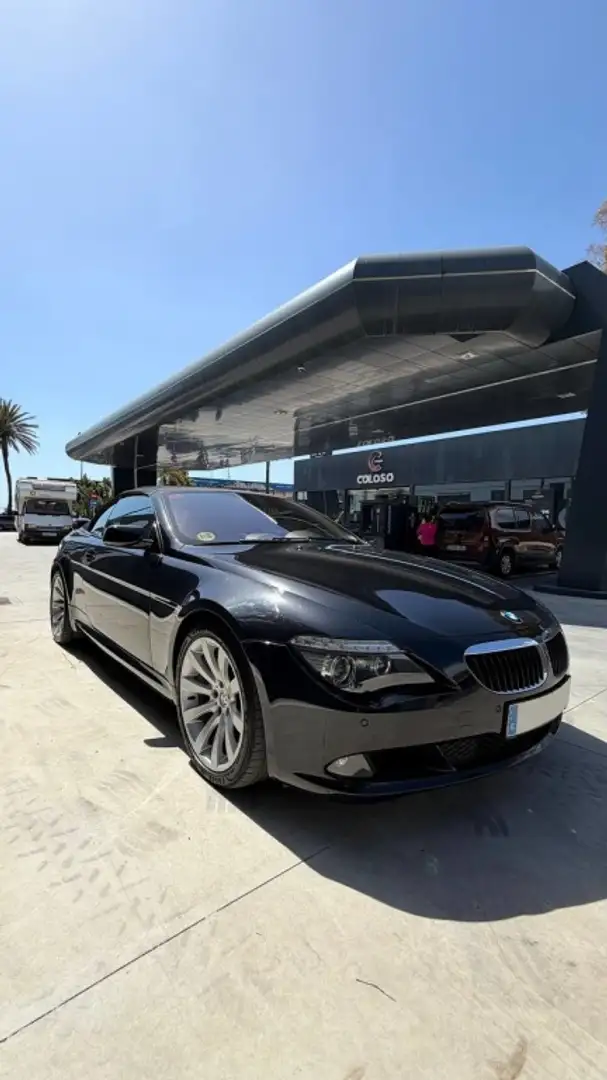 BMW 635 635dA Cabrio Negro - 2