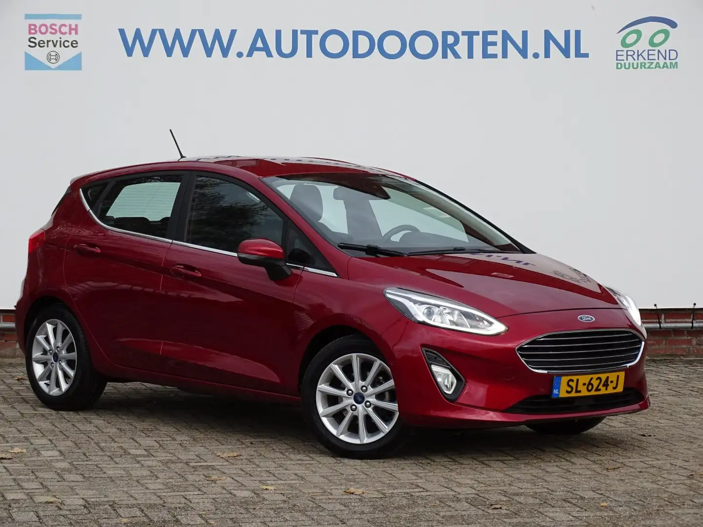 Ford Fiesta 1.0 EcoBoost Titanium|Camera|Navi|Adaptive Cruise Rot - 1