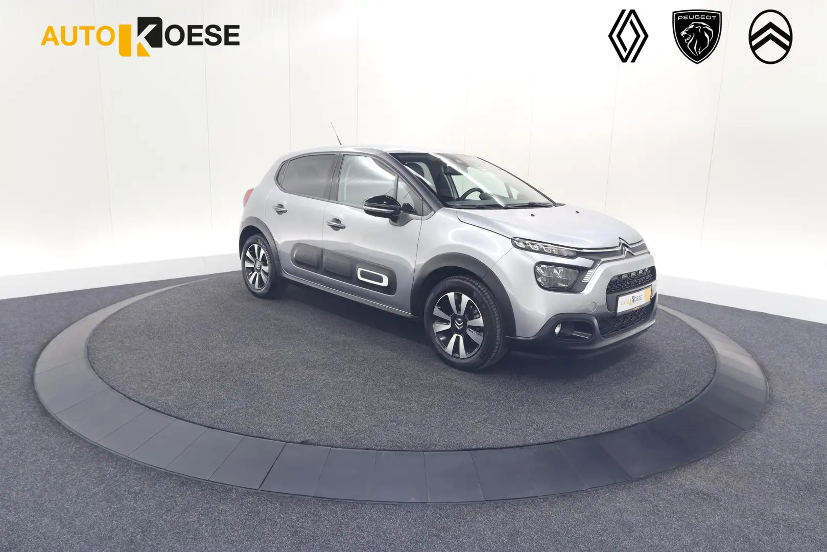 Citroen C3 PureTech 83 Max | Camera | Stoelverwarming | Navig Gris - 1