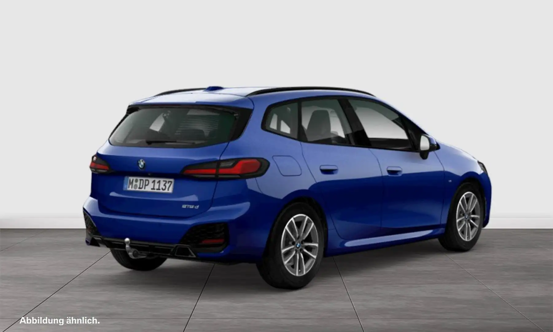 BMW 218 d Active Tourer M Sport PA+ HuD H/K LC Prof AHK Blau - 2