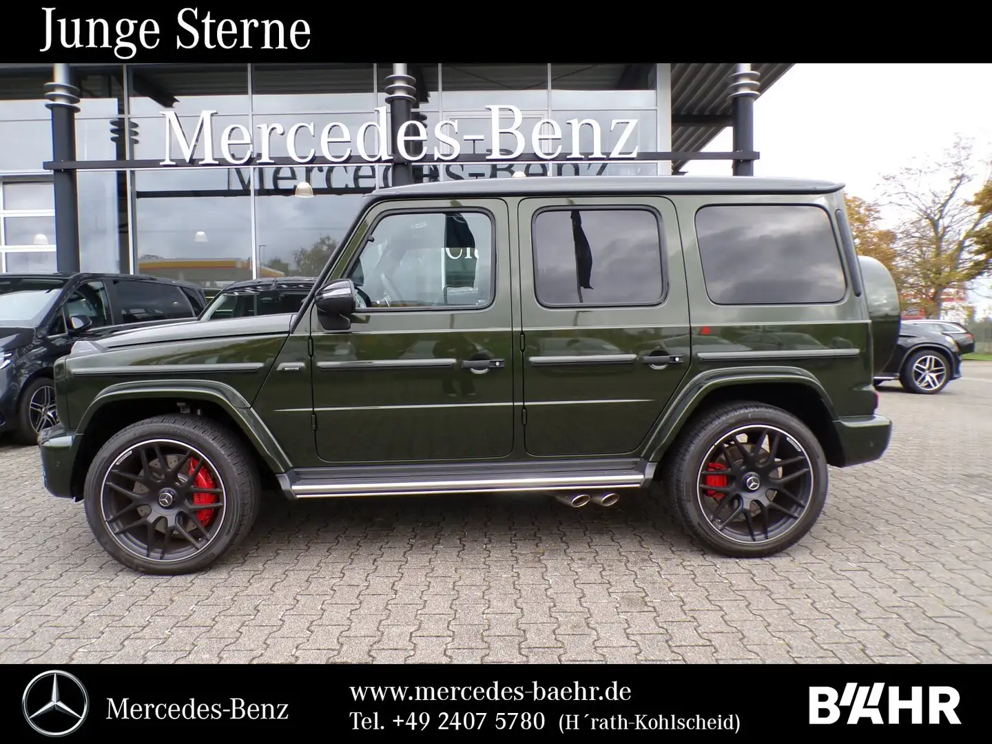 Mercedes-Benz G 63 AMG G 63 AMG Night/Comand/LED/Burmester/360°/LMR22" Groen - 2