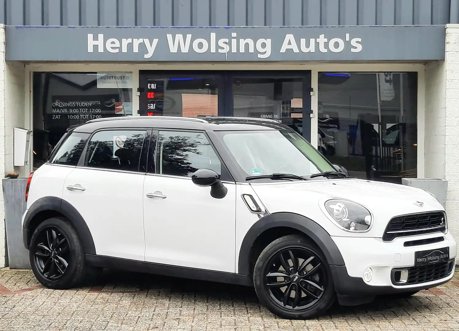 MINI Cooper S Countryman Mini 1.6 190 Pk Nieuwe Distributie Wit - 1