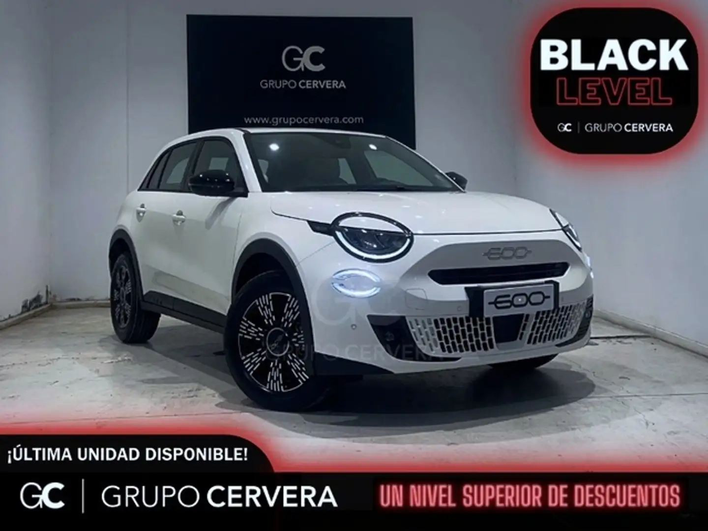 Fiat 600 1.2 MHEV Icon DDCT 81kW Weiß - 1