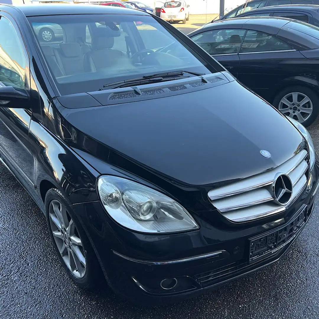 Mercedes-Benz B 200 B 200 Turbo-automatic-aus der Schweiz-Scheckheft Zwart - 1